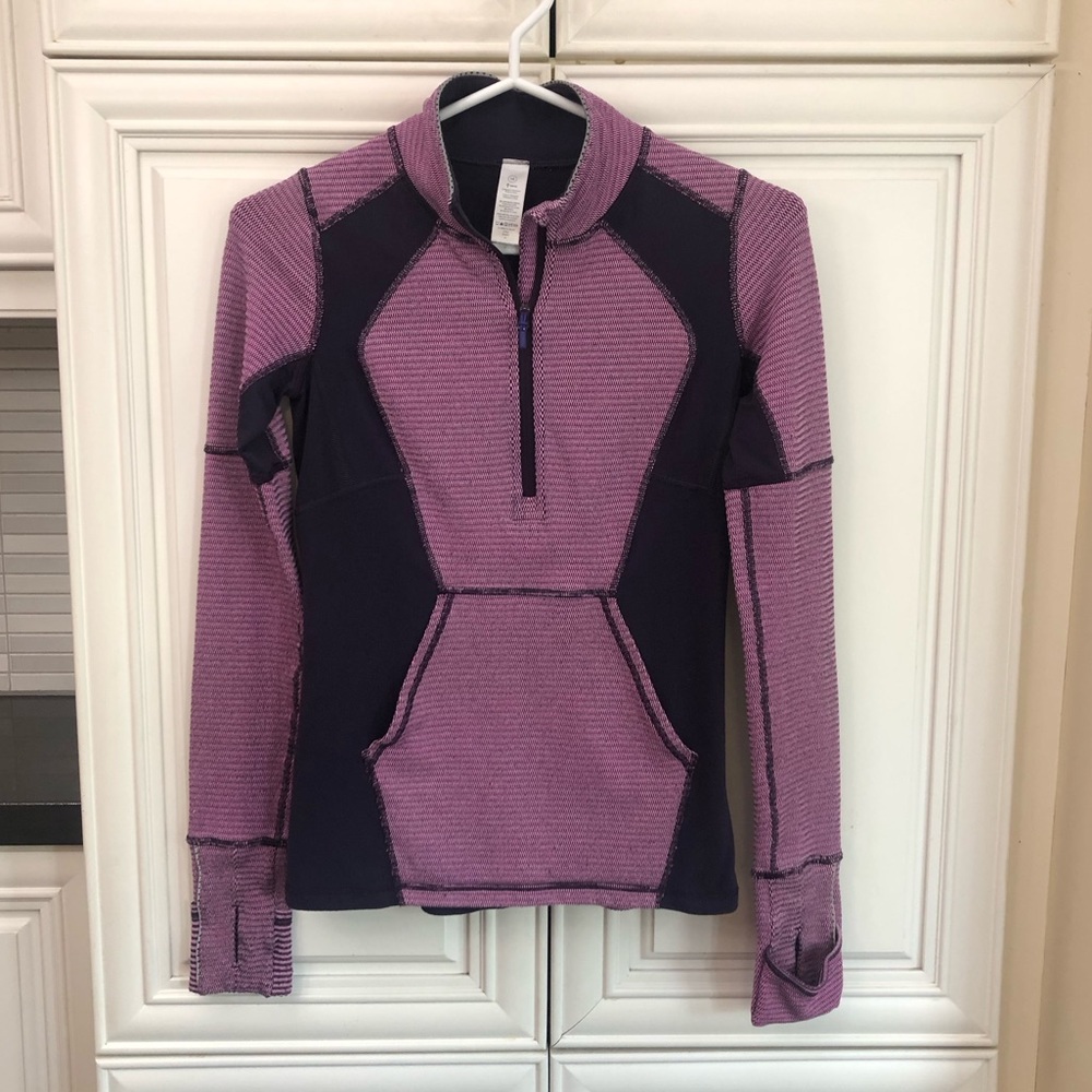 Ivivva partial zip girl’s long sleeve top 🍋